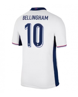 Inghilterra Jude Bellingham #10 Maglia Gara Casa Repliche Europei 2024